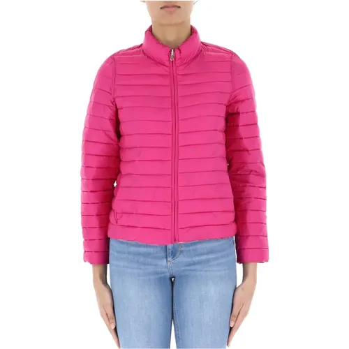 Fuchsia Reversible Puffer Coat , Damen, Größe: XS - Marella - Modalova