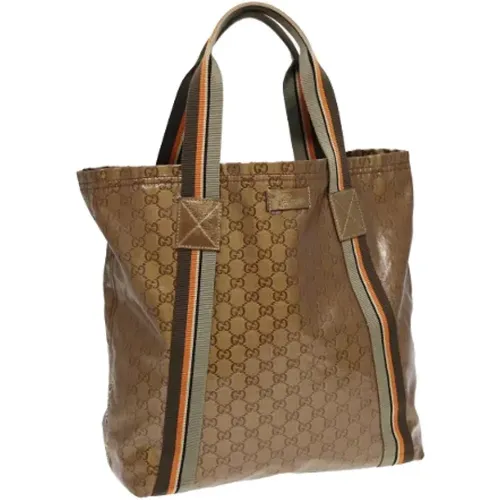 Pre-owned Canvas gucci-bags , female, Sizes: ONE SIZE - Gucci Vintage - Modalova