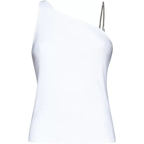 Top with Blue Details , female, Sizes: S, M, L - Givenchy - Modalova