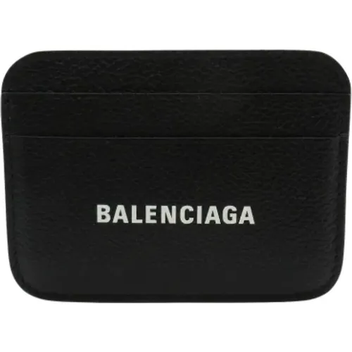 Pre-owned Leather wallets , female, Sizes: ONE SIZE - Balenciaga Vintage - Modalova