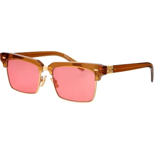 Stylish Sunglasses with Unique Design , female, Sizes: 54 MM - Miu Miu - Modalova