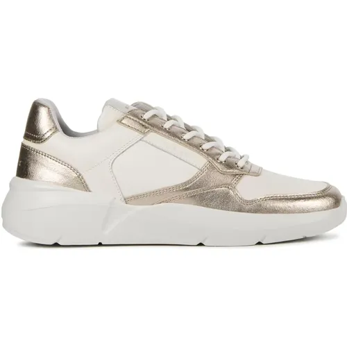 Goldene Sneakers , Damen, Größe: 36 EU - Nubikk - Modalova