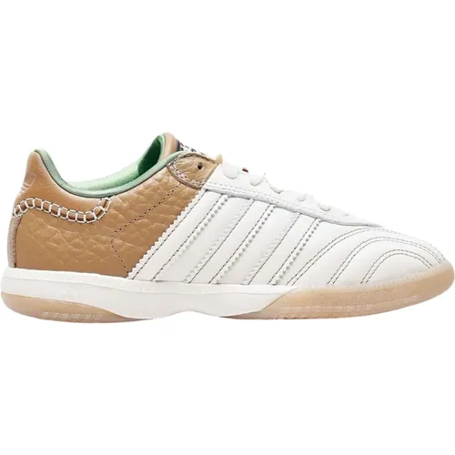 Gepolsterte Ledersneakers , Herren, Größe: 42 EU - Adidas - Modalova