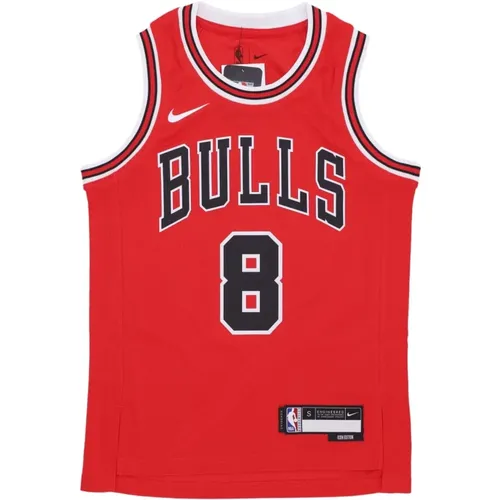 Chicago Bulls Basketball Tank Top , male, Sizes: XL - Nike - Modalova