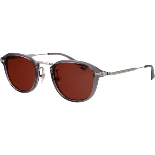 Stylish Sunglasses Mb0336S , male, Sizes: 48 MM - Montblanc - Modalova