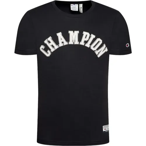 Short Sleeve T-Shirt , male, Sizes: L - Champion - Modalova