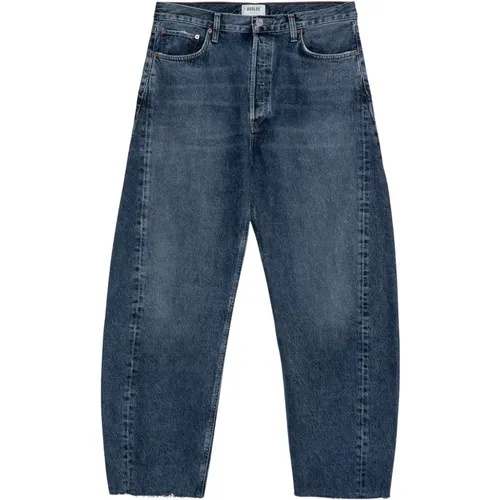 Regular Fit Denim Jeans , Herren, Größe: W32 - Agolde - Modalova