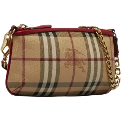 Pre-owned Canvas handbags , female, Sizes: ONE SIZE - Burberry Vintage - Modalova