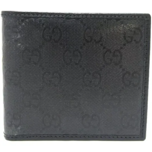 Pre-owned Leather wallets , male, Sizes: ONE SIZE - Gucci Vintage - Modalova