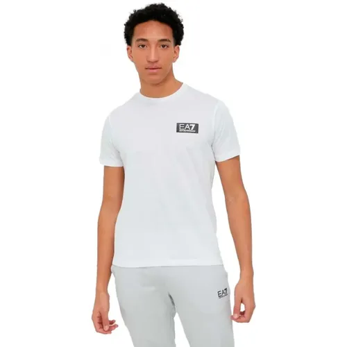 Logo T-Shirt Stil Männer Garderobe , Herren, Größe: S - Armani - Modalova