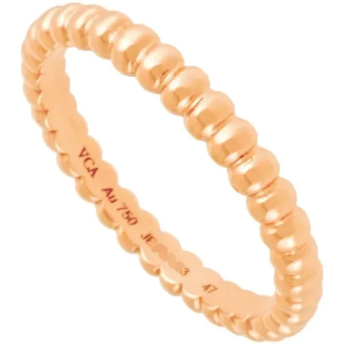 Pre-owned Rose Gold rings , female, Sizes: ONE SIZE - Van Cleef & Arpels Pre-owned - Modalova