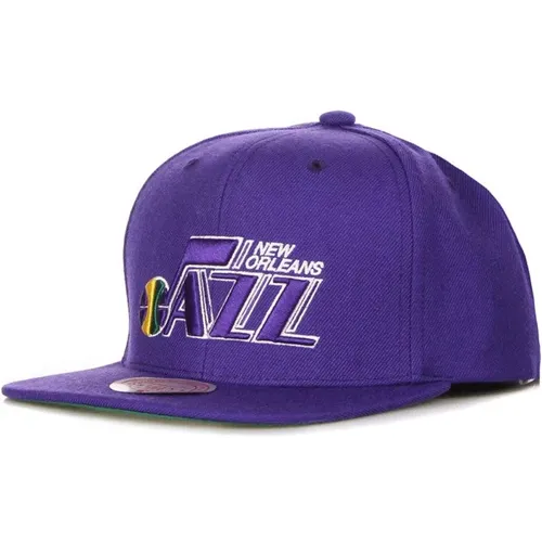 NBA Team Snapback Kappe Lila - Mitchell & Ness - Modalova