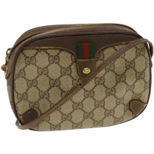 Pre-owned Canvas gucci-bags , female, Sizes: ONE SIZE - Gucci Vintage - Modalova