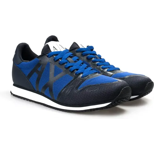 Niedriger Top -Sneaker , Herren, Größe: 40 EU - Armani Exchange - Modalova