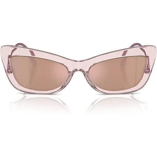 Womens Cat-Eye Sunglasses Dg4467B 31486X , unisex, Sizes: 55 MM - Dolce & Gabbana - Modalova