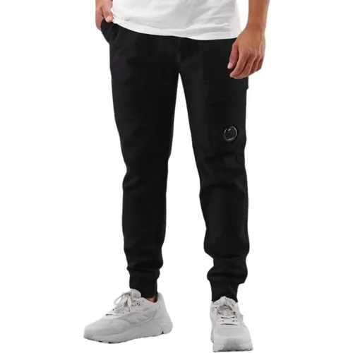 Schwarze Cargo Sweatpants , Herren, Größe: 2XL - C.P. Company - Modalova