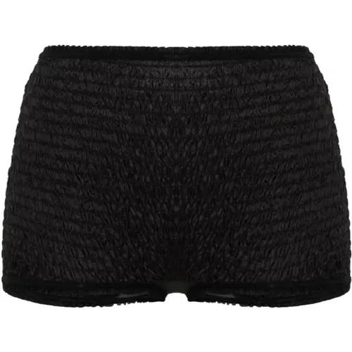 Schwarze Unterwäsche mit elastischem Bund , Damen, Größe: 2XS - Maison Margiela - Modalova