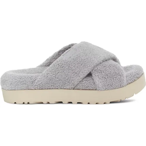 Gemütlicher Fuzzy Terry Sweatshirt , Damen, Größe: 38 EU - Ugg - Modalova