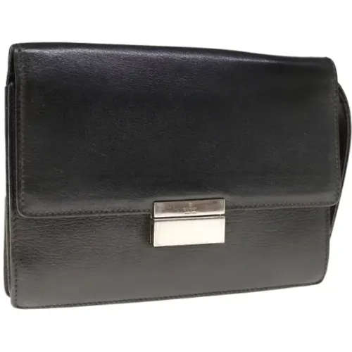 Pre-owned Leather clutches , female, Sizes: ONE SIZE - Gucci Vintage - Modalova