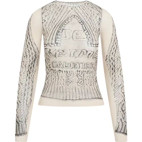 Elegant Topwear Aw24 , female, Sizes: M - Jean Paul Gaultier - Modalova