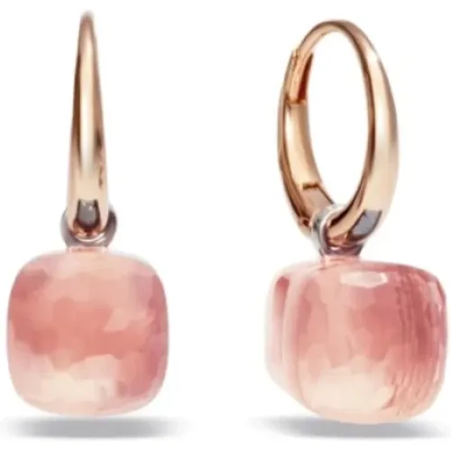Elegant Rose Gold Earrings , female, Sizes: ONE SIZE - Pomellato - Modalova