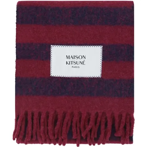 Fashionable Scarf , female, Sizes: ONE SIZE - Maison Kitsuné - Modalova