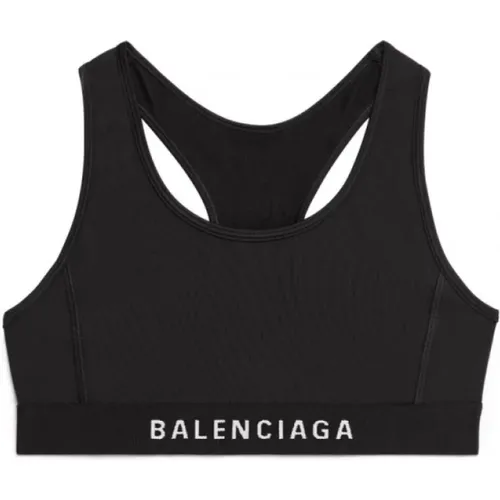 Logo Band Sports Bra , female, Sizes: L - Balenciaga - Modalova