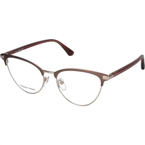 Stylische Sonnenbrille WE5395,Schwarze Sonnenbrillenfassungen,Brillengestell in Shiny Burgundy - WEB Eyewear - Modalova