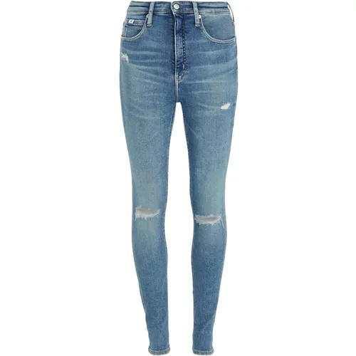 Skinny Jeans , Damen, Größe: W26 L30 - Calvin Klein Jeans - Modalova