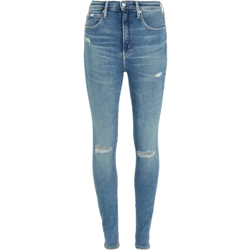 Skinny Jeans , Damen, Größe: W27 L30 - Calvin Klein Jeans - Modalova