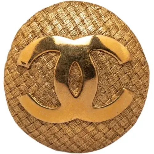 Pre-owned Metal chanel-jewelry , female, Sizes: ONE SIZE - Chanel Vintage - Modalova