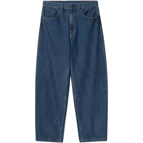 Denim Hose mit lockerem Schnitt Brandon , Herren, Größe: L - Carhartt WIP - Modalova