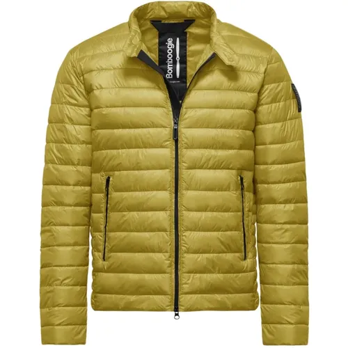 Synthetic Insulated Nylon Micro-Ripstop Jacket , male, Sizes: XL, M, L - BomBoogie - Modalova