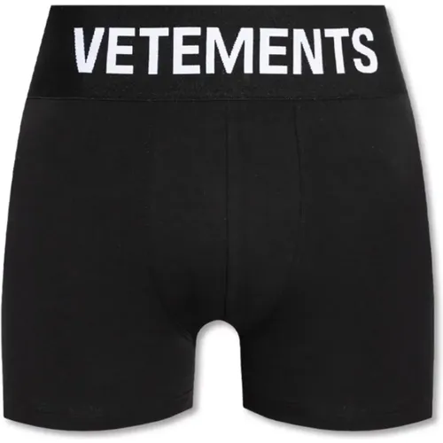 Baumwollboxershorts , Herren, Größe: L - Vetements - Modalova