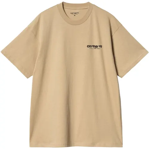 Cotton Short Sleeve T-Shirt , male, Sizes: XL - Carhartt WIP - Modalova