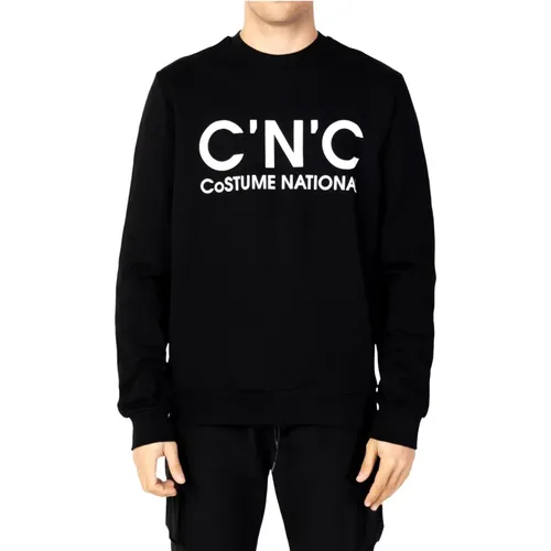 Sweatshirt mit Rundhalsausschnitt , Herren, Größe: M - Costume National - Modalova