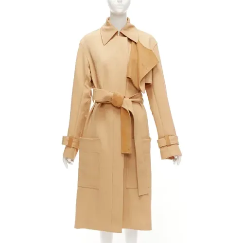 Pre-owned Wool outerwear , female, Sizes: M - Celine Vintage - Modalova