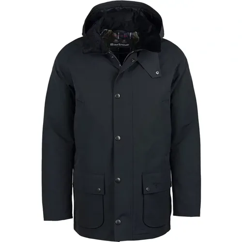 Winterjacke - Schwarz, Nylon , Damen, Größe: S - Barbour - Modalova