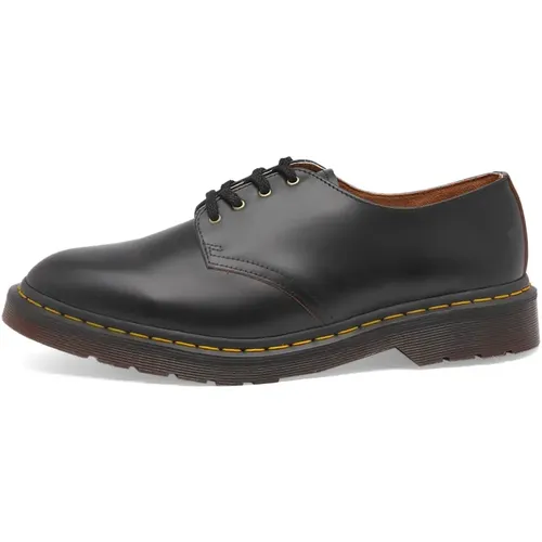 Vintage Smooth Leather Shoes , male, Sizes: 10 UK, 11 UK - Dr. Martens - Modalova