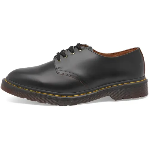 Vintage Smooth Leather Shoes , male, Sizes: 10 UK, 7 UK, 8 UK, 11 UK - Dr. Martens - Modalova