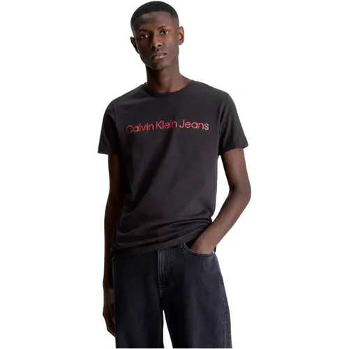 T-Shirts , Herren, Größe: 2XL - Calvin Klein - Modalova
