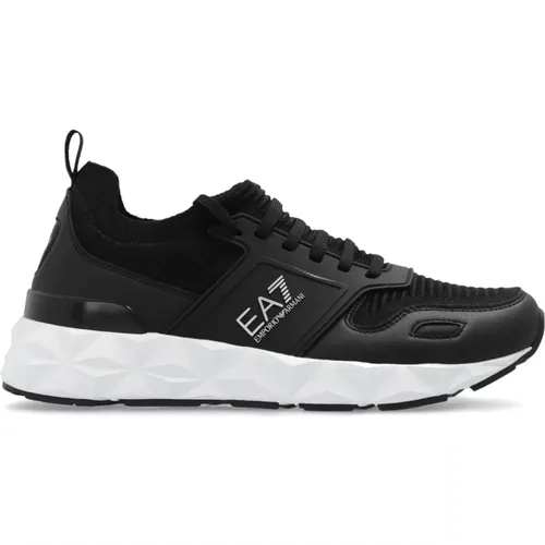 Sportschuhe mit Logo EA7 , Damen, Größe: 35 EU - Emporio Armani EA7 - Modalova