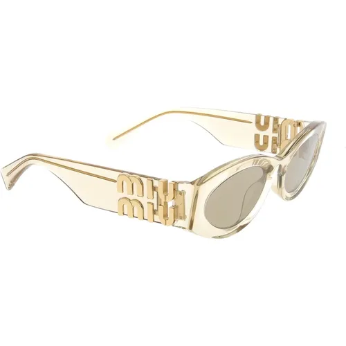 Sunglasses , female, Sizes: ONE SIZE - Miu Miu - Modalova