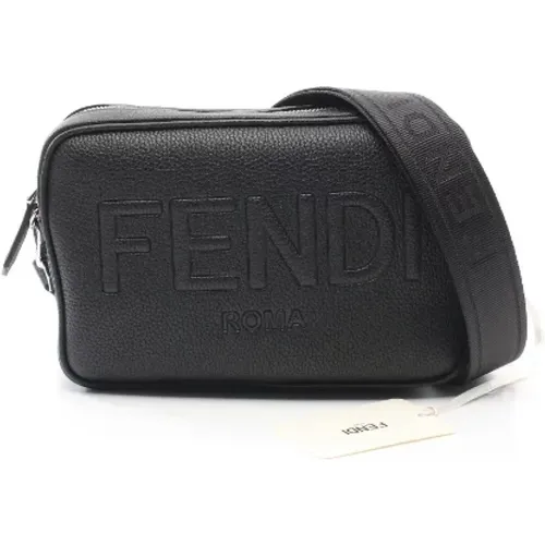 Pre-owned Leder schultertasche - Fendi Vintage - Modalova