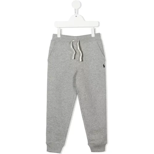 Graue Sweatpants mit Polo Pony Motiv - Polo Ralph Lauren - Modalova