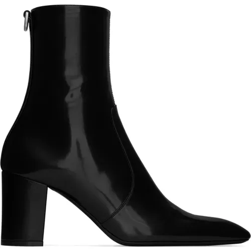 Classic Leather Boots , female, Sizes: 5 UK, 4 UK, 7 UK, 4 1/2 UK - Saint Laurent - Modalova