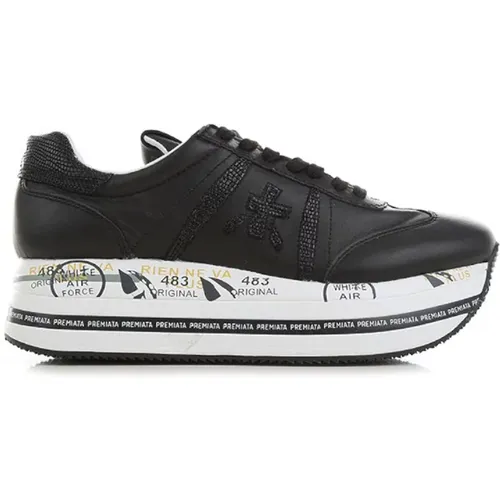 Leather Beth_6012 Sneakers for Women , female, Sizes: 2 UK, 6 UK, 4 UK, 7 UK - Premiata - Modalova