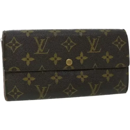 Pre-owned Canvas wallets , female, Sizes: ONE SIZE - Louis Vuitton Vintage - Modalova