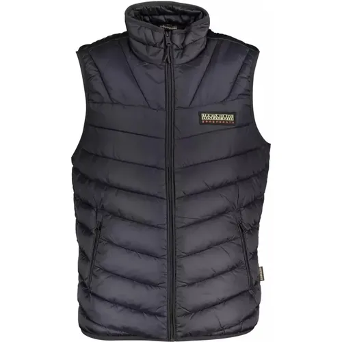 Sleeveless Zip Vest , male, Sizes: XS, S - Napapijri - Modalova