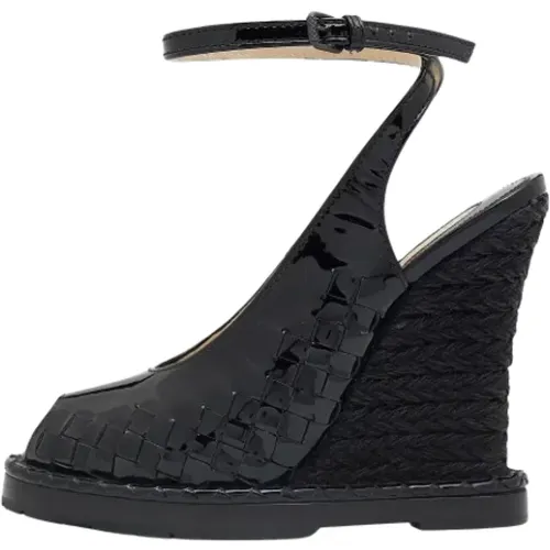 Pre-owned Leather sandals , female, Sizes: 5 UK - Bottega Veneta Vintage - Modalova